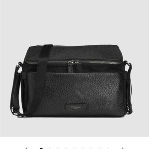 Storksak Alyssa stroller bag compact diaper bag black gunmetal